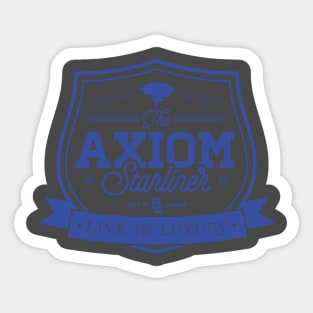 The Axiom Sticker